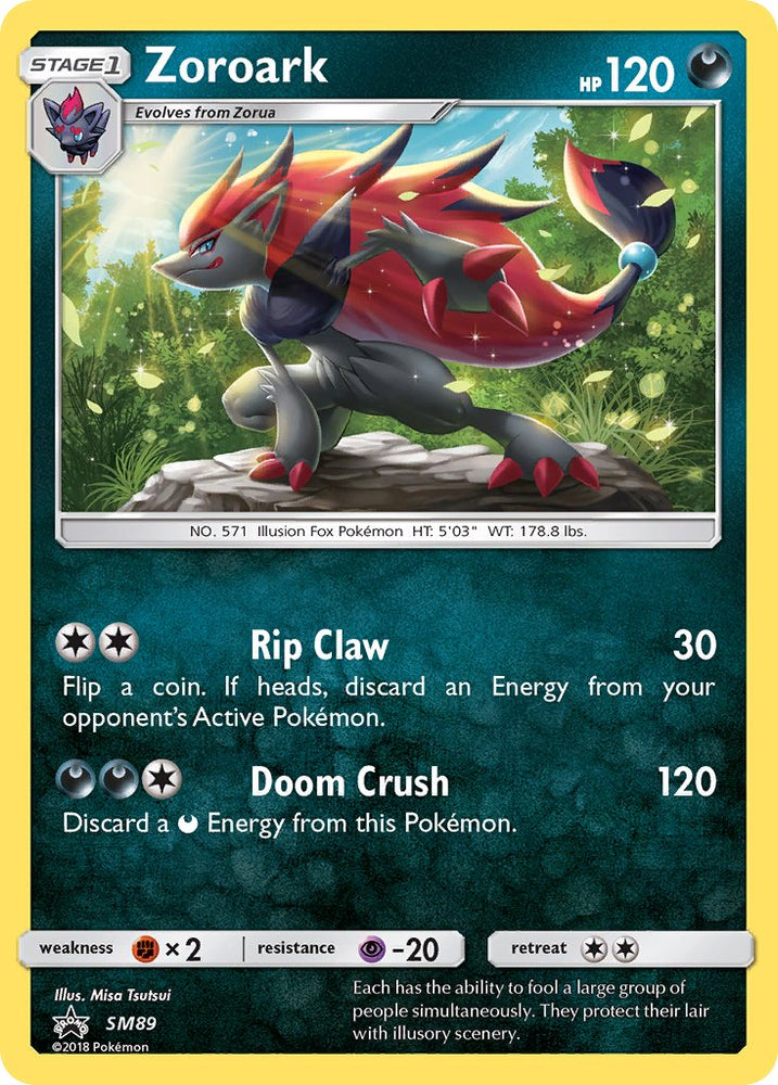 Zoroark (SM89) [Sun & Moon: Black Star Promos]