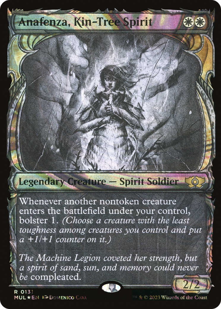 Anafenza, Kin-Tree Spirit (Halo Foil) [Multiverse Legends]