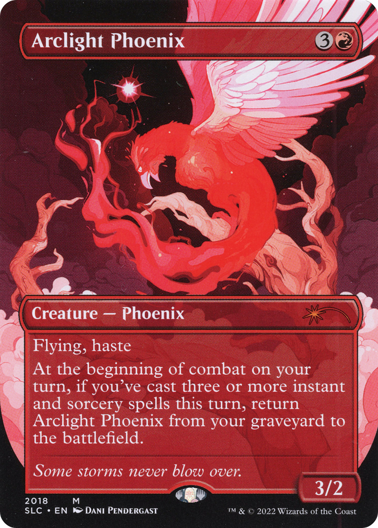 Arclight Phoenix (Borderless) [Secret Lair Countdown Kit]