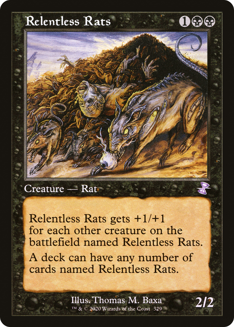 Relentless Rats (Timeshifted) [Time Spiral Remastered]