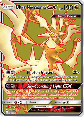 Ultra Necrozma GX (127/131) [Sun & Moon: Forbidden Light]