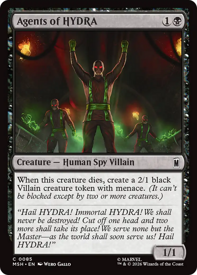 Agents of HYDRA [Marvel Super Heroes]
