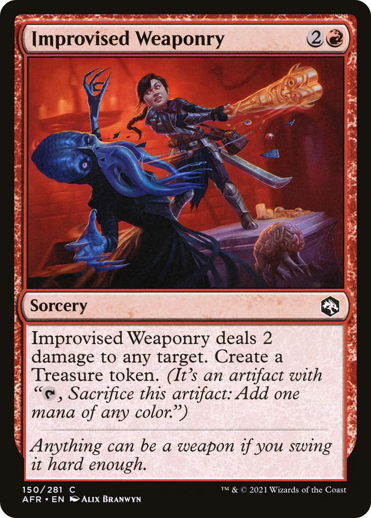 Improvised Weaponry [Dungeons & Dragons: Adventures in the Forgotten Realms]