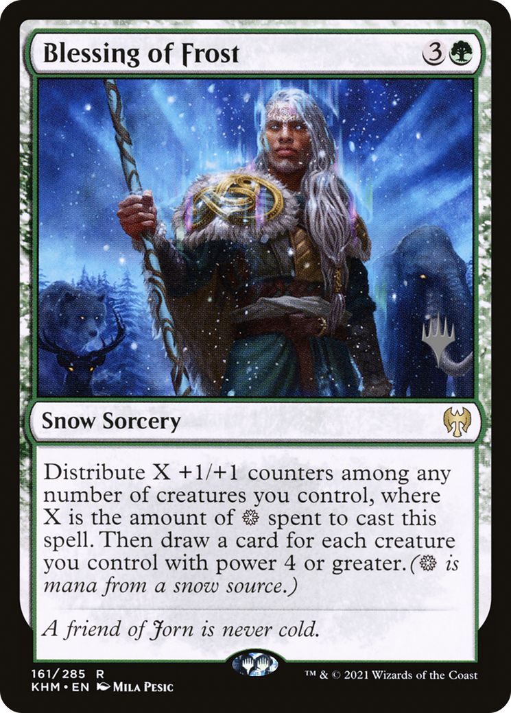 Blessing of Frost (Promo Pack) [Kaldheim Promos]