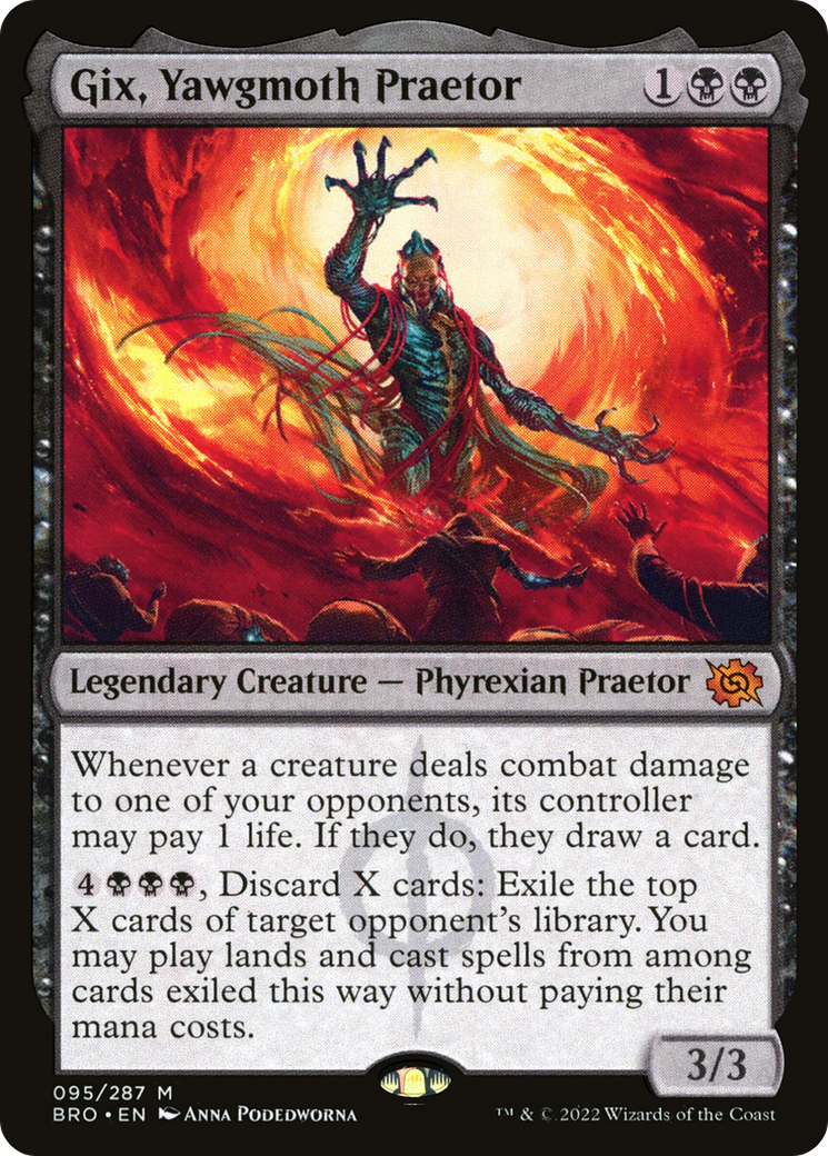 Gix, Yawgmoth Praetor [The Brothers' War]
