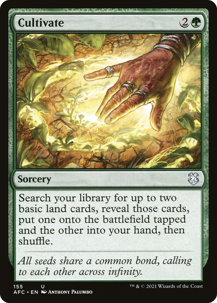Cultivate [Dungeons & Dragons: Adventures in the Forgotten Realms Commander]