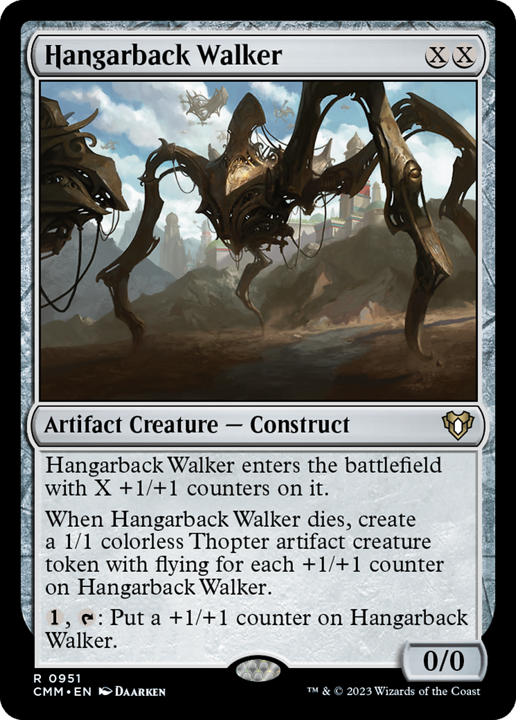 Hangarback Walker [Commander Masters]