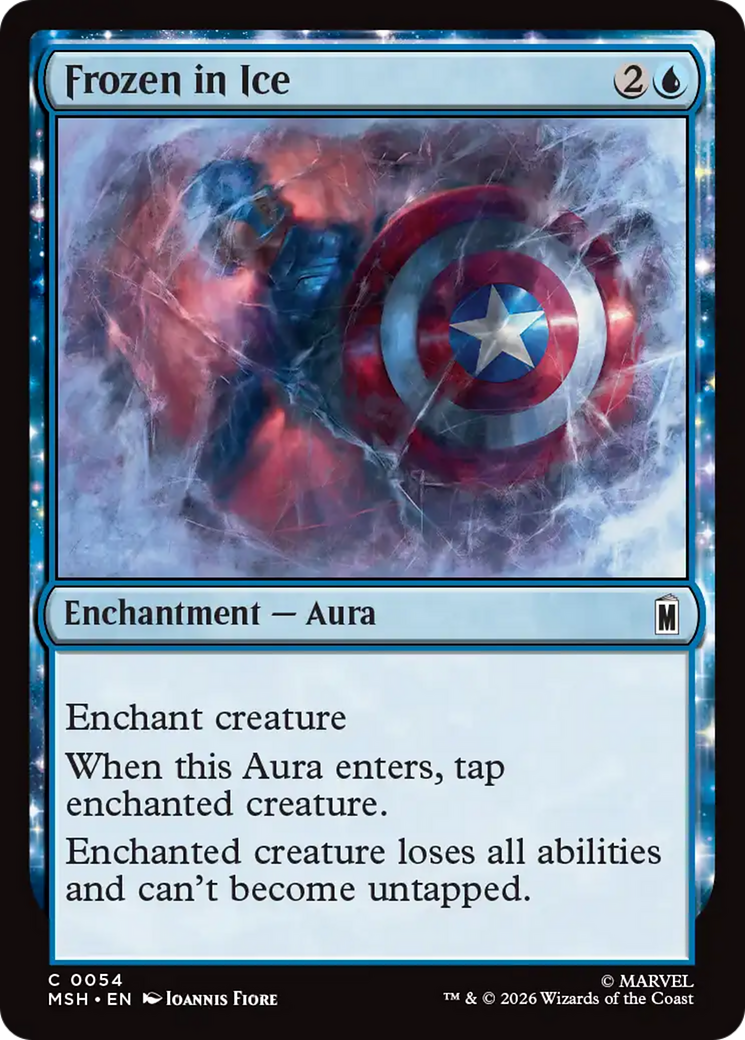Frozen in Ice [Marvel Super Heroes]