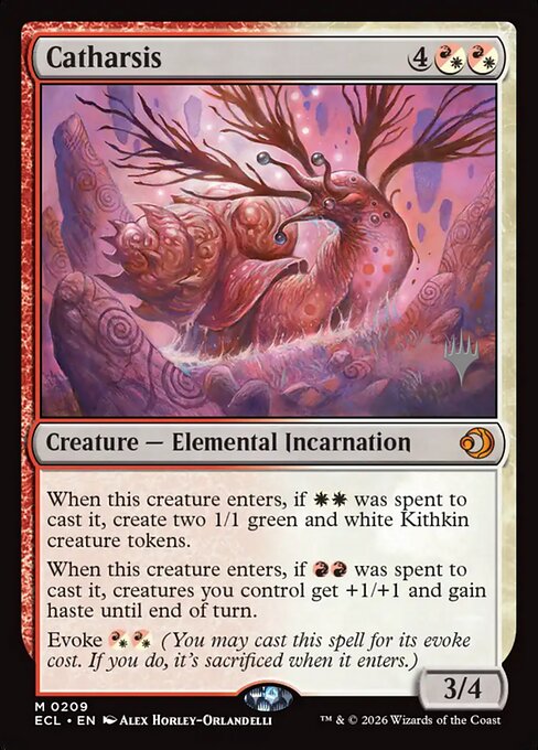 Catharsis (PECL 209p) [Lorwyn Eclipsed Promos]