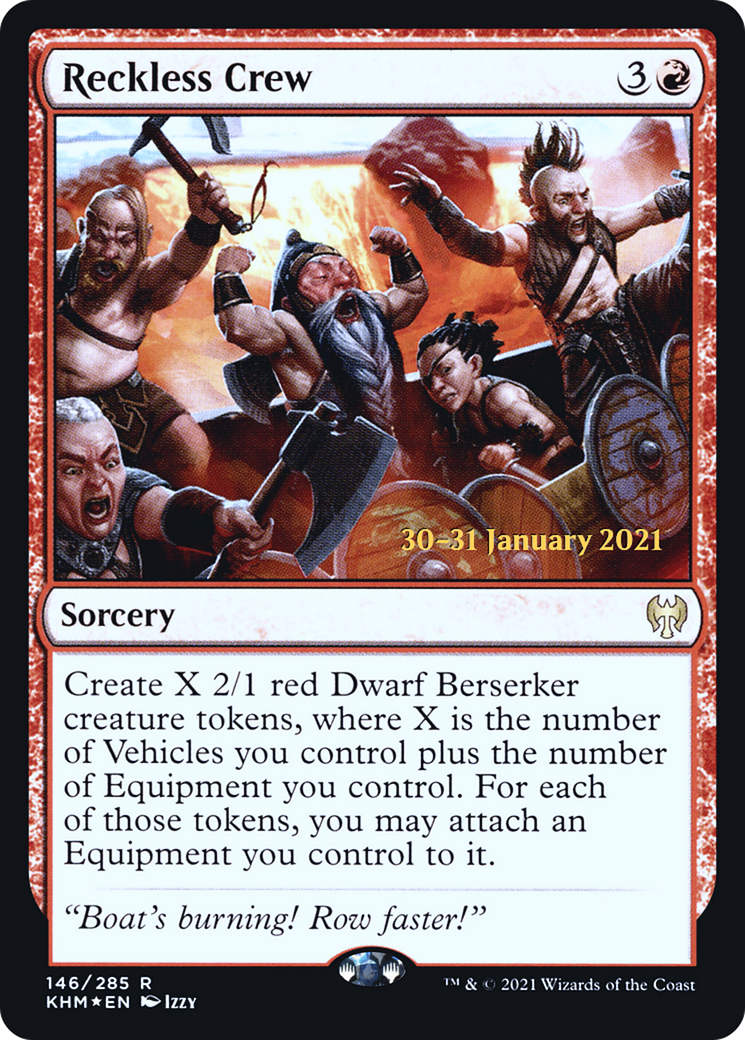 Reckless Crew [Kaldheim Prerelease Promos]