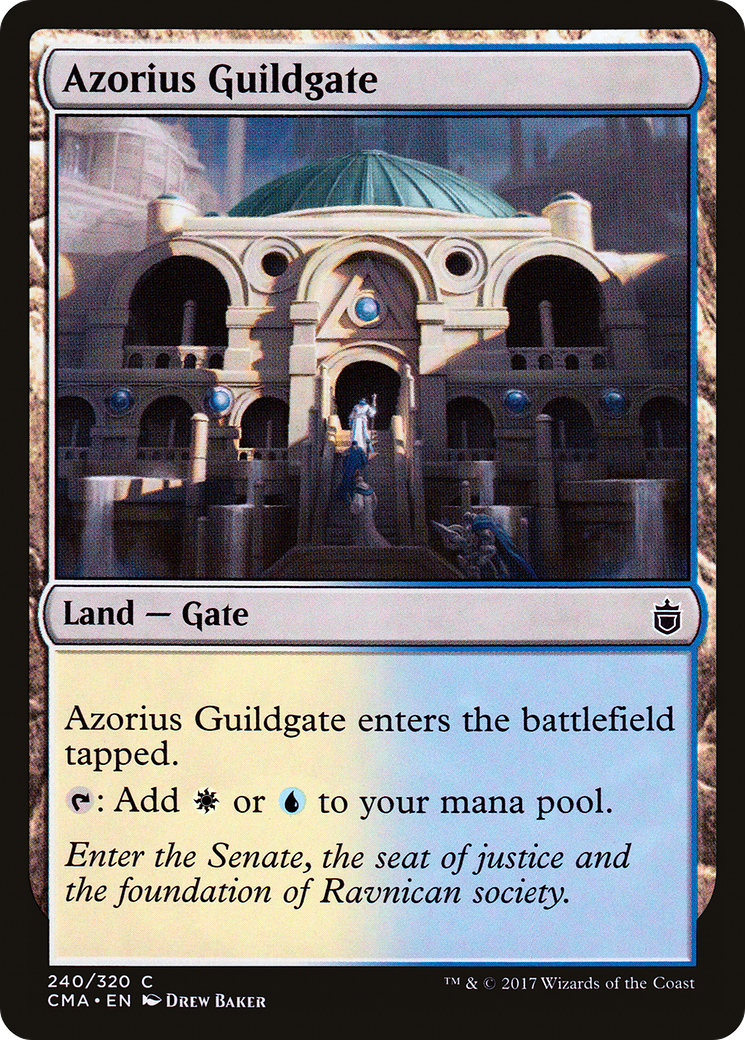 Azorius Guildgate [Commander Anthology]