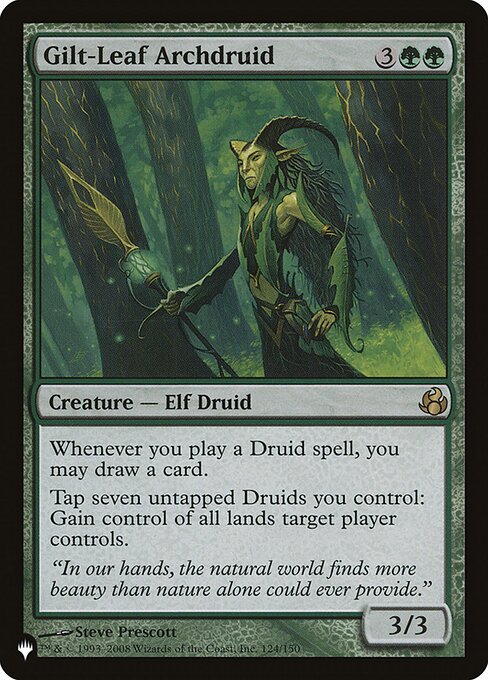 Gilt-Leaf Archdruid (PLST MOR-124) [The List]