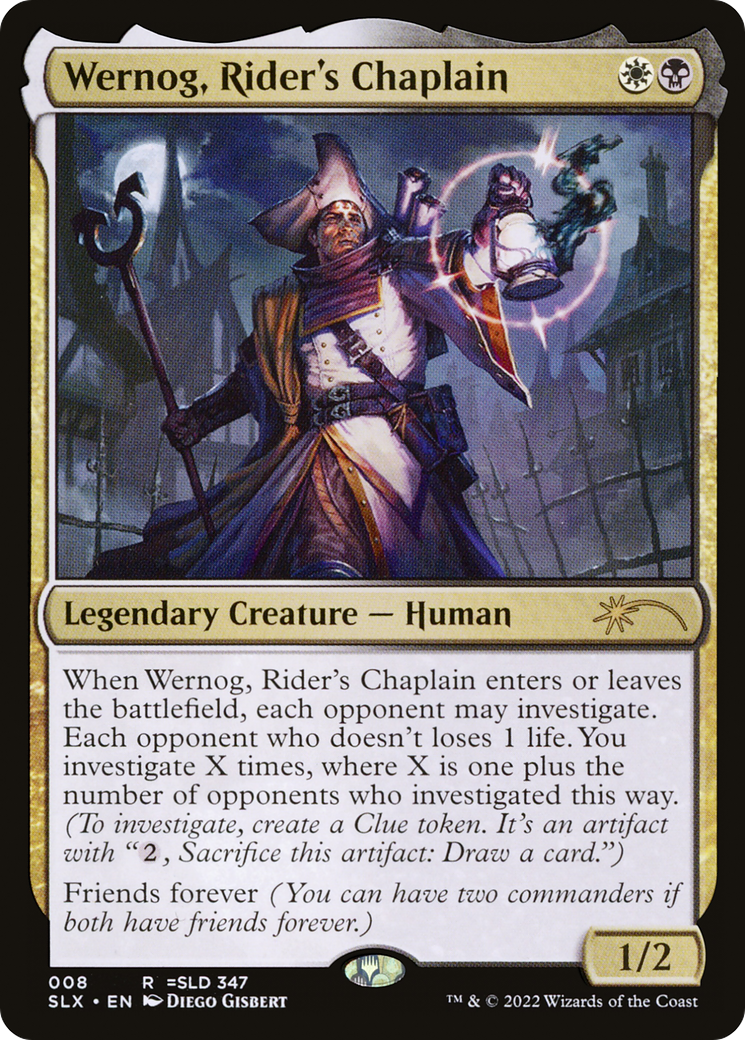 Wernog, Rider's Chaplain [Secret Lair: Universes Within]