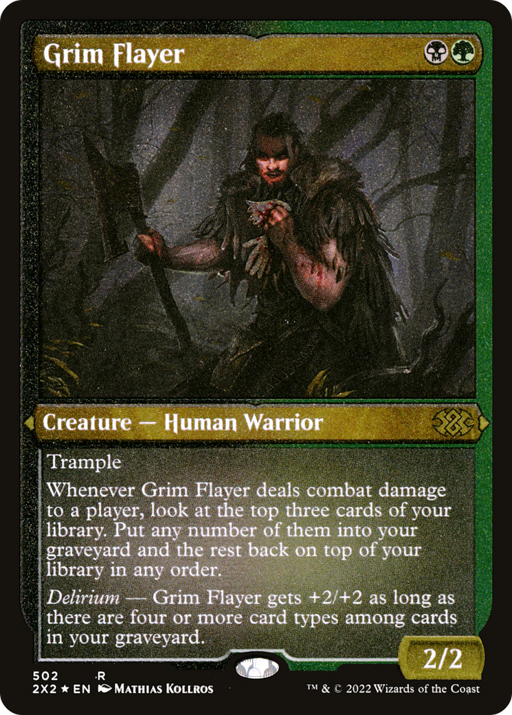 Grim Flayer (Foil Etched) [Double Masters 2022]