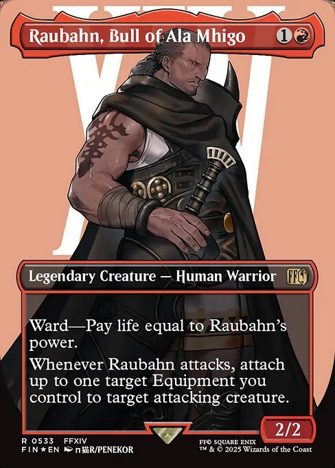 Raubahn, Bull of Ala Mhigo (FIN 533) [Final Fantasy]