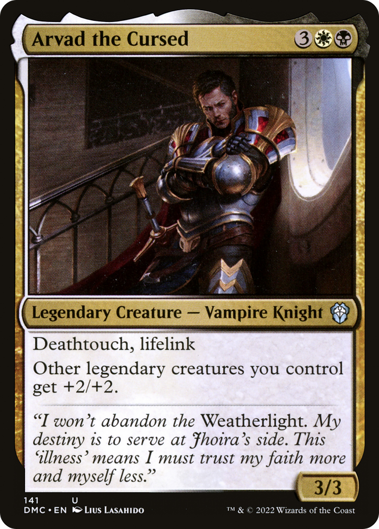 Arvad the Cursed [Dominaria United Commander]