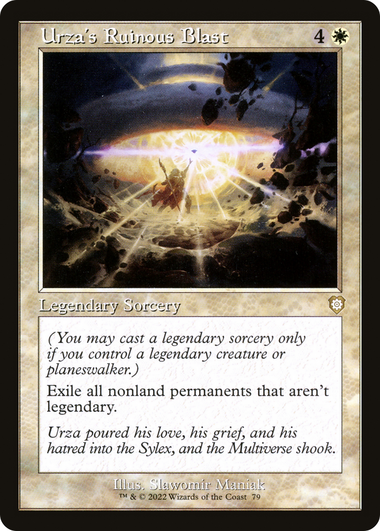 Urza's Ruinous Blast (Retro) [The Brothers' War Commander]