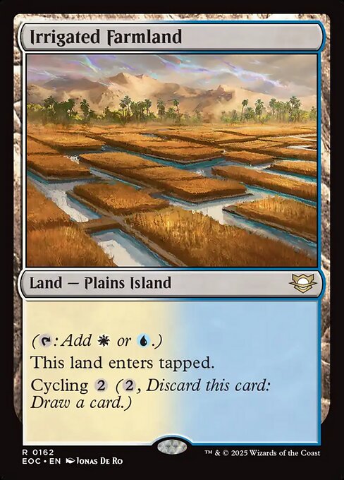 Irrigated Farmland (EOC 162) [Edge of Eternities Commander]