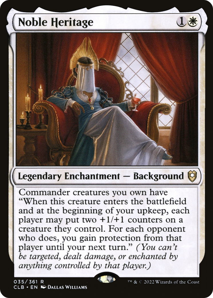 Noble Heritage [Commander Legends: Battle for Baldur's Gate]