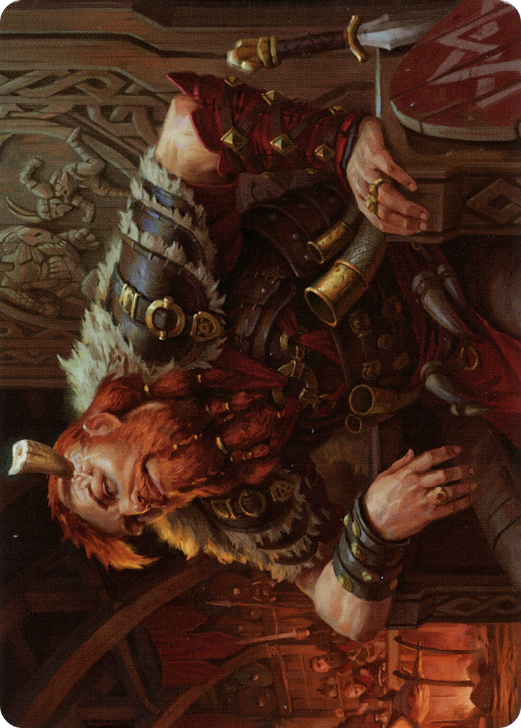 Arni Brokenbrow Art Card [Kaldheim Art Series]