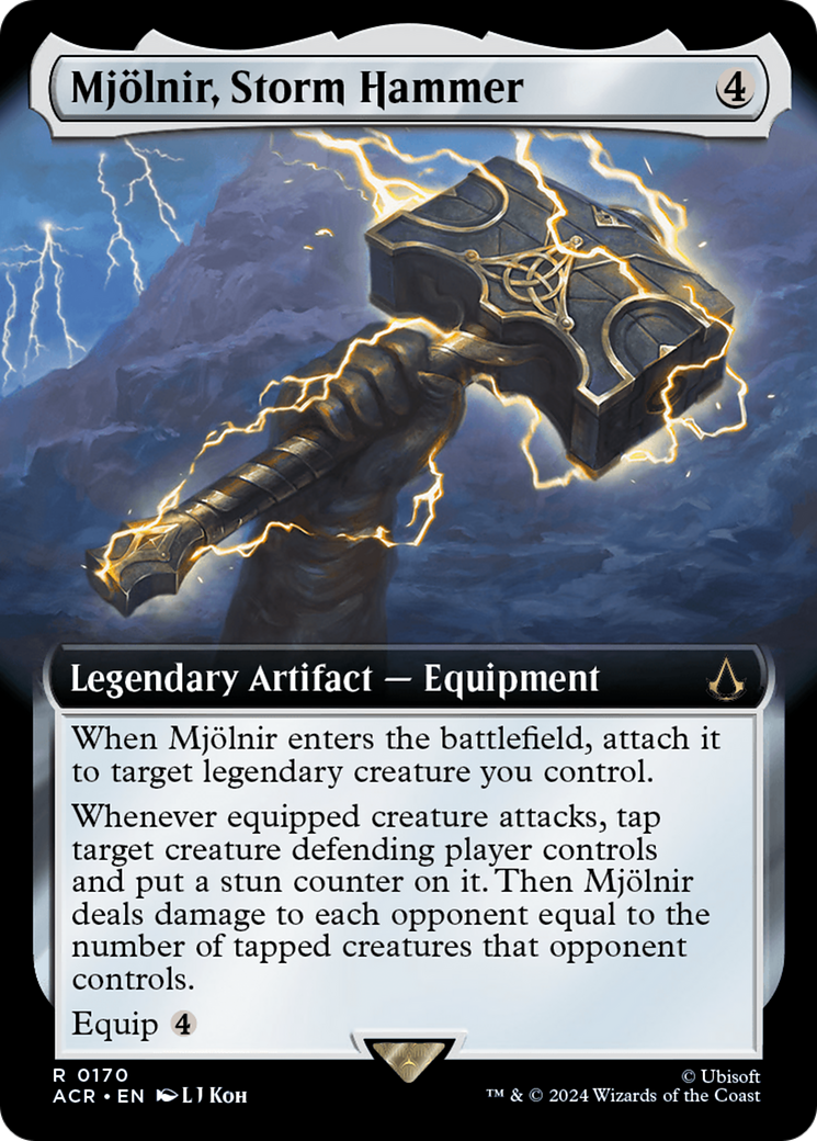 Mjolnir, Storm Hammer (Extended Art) [Assassin's Creed]