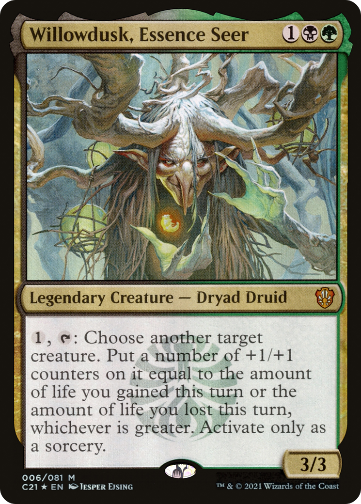 Willowdusk, Essence Seer [Commander 2021]