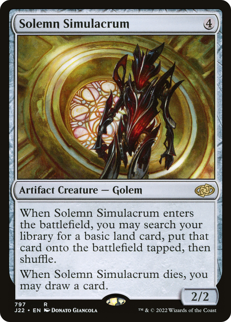 Solemn Simulacrum [Jumpstart 2022]