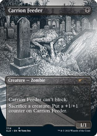 Carrion Feeder (Japanese Borderless) [Secret Lair Drop Series]