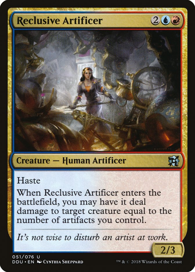 Reclusive Artificer [Duel Decks: Elves vs. Inventors]