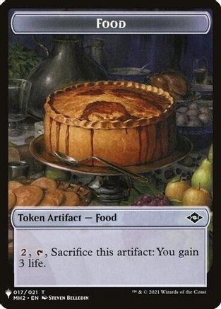 Food // Golem Double-Sided Token [Secret Lair: From Cute to Brute Tokens]