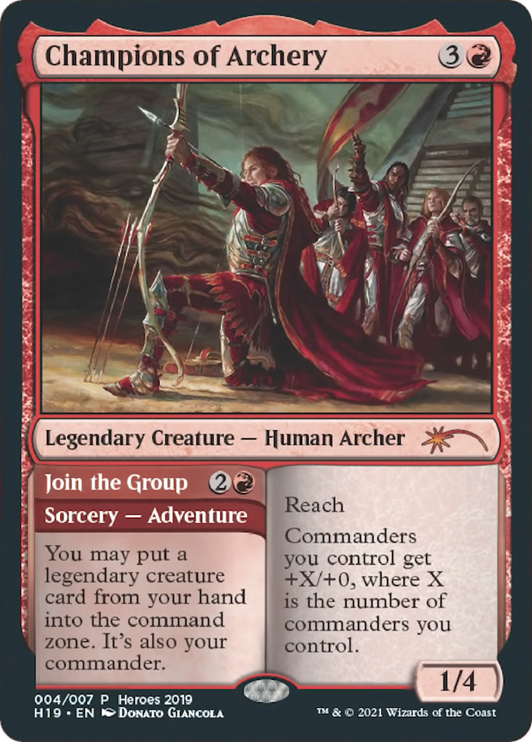 Champions of Archery // Join the Group [Heroes of the Realm 2019]
