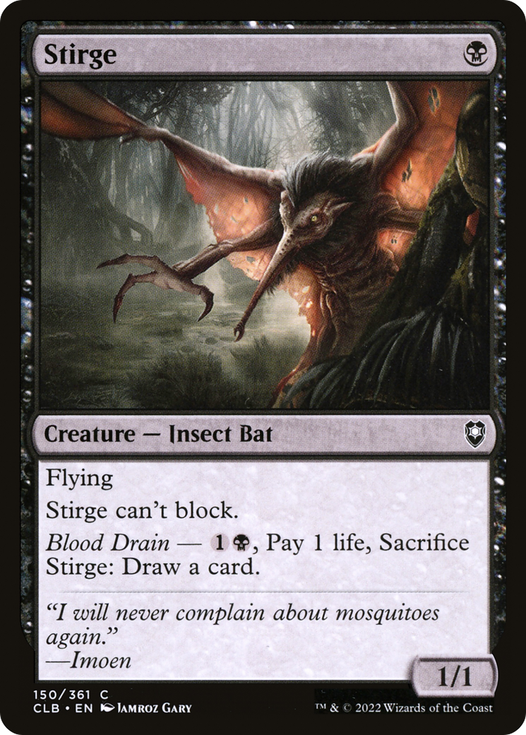 Stirge [Commander Legends: Battle for Baldur's Gate]