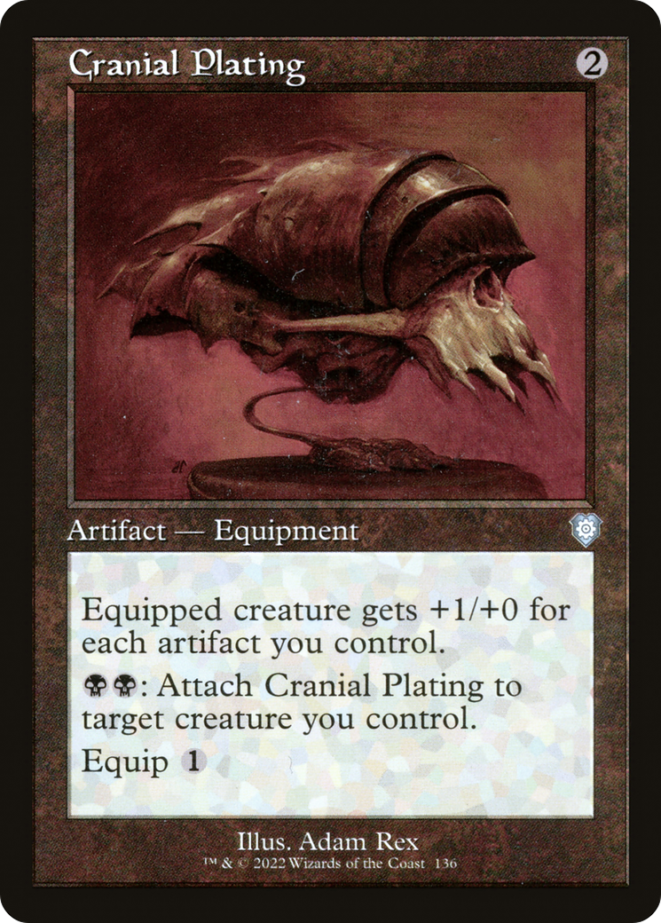 Cranial Plating (Retro) [The Brothers' War Commander]