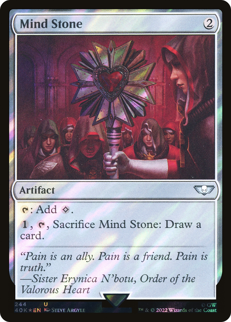 Mind Stone (244) (Surge Foil) [Warhammer 40,000]
