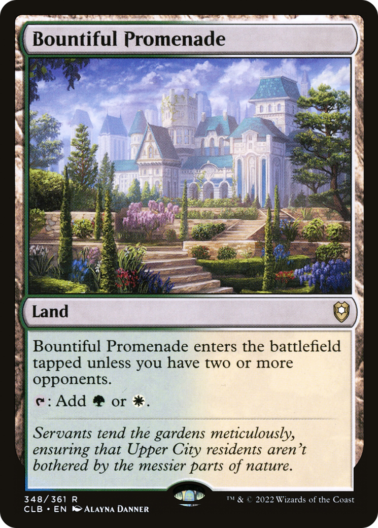 Bountiful Promenade [Commander Legends: Battle for Baldur's Gate]