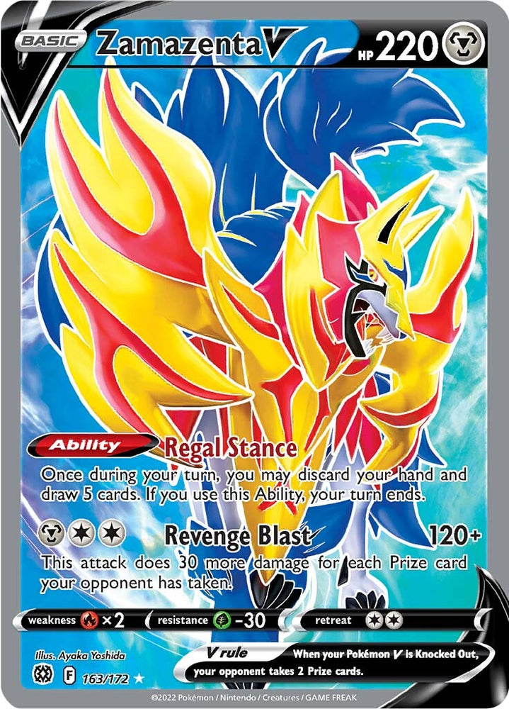 Zamazenta V (163/172) [Sword & Shield: Brilliant Stars]