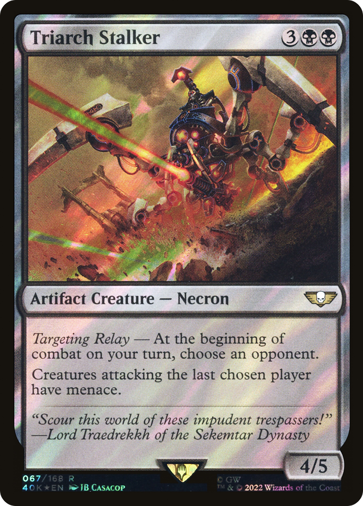 Triarch Stalker (Surge Foil) [Warhammer 40,000]