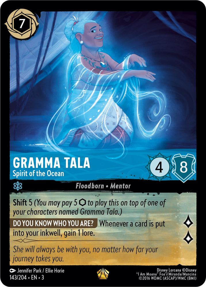 Gramma Tala - Spirit of the Ocean (143/204) [Into the Inklands]