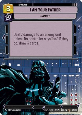 I Am Your Father (Hyperspace) (5/20) [Spark of Rebellion: Weekly Play]