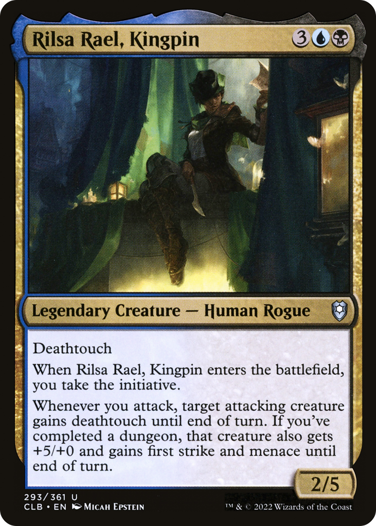 Rilsa Rael, Kingpin [Commander Legends: Battle for Baldur's Gate]