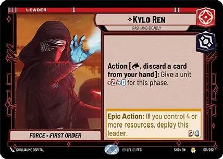 Kylo Ren - Rash and Deadly (011/262) (011/262) [Shadows of the Galaxy]