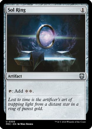 Sol Ring (Ripple Foil) [Modern Horizons 3 Commander]