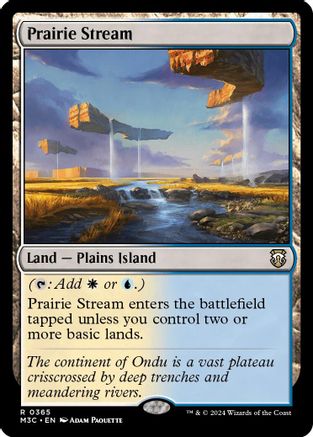 Prairie Stream (Ripple Foil) [Modern Horizons 3 Commander]