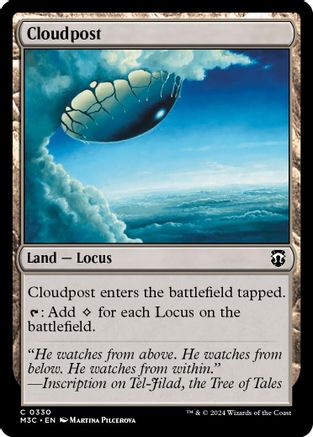 Cloudpost (Ripple Foil) [Modern Horizons 3 Commander]