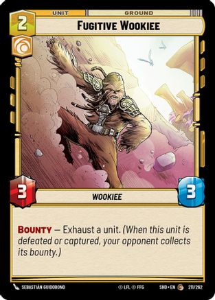 Fugitive Wookiee (211/262) (211/262) [Shadows of the Galaxy]