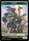 Hydra (Ripple Foil) // Boar Double-Sided Token [Modern Horizons 3 Commander Tokens]