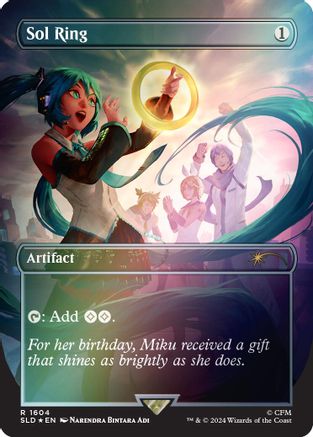 Sol Ring (1604) (Rainbow Foil - Japanese) [Secret Lair Drop Series]