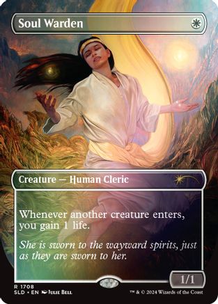 Soul Warden (Rainbow Foil) [Secret Lair Drop Series]