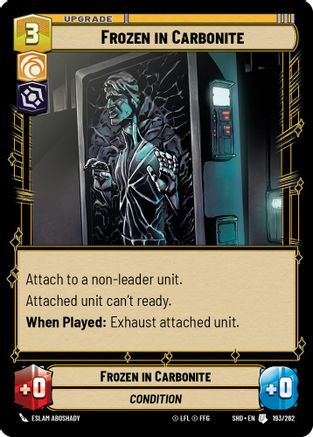 Frozen in Carbonite (193/262) (193/262) [Shadows of the Galaxy]