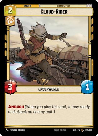 Cloud-Rider (210/262) (210/262) [Shadows of the Galaxy]